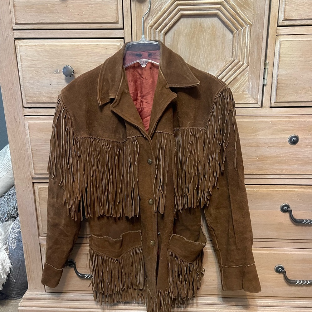 Vintage Woman’s leather jacket.